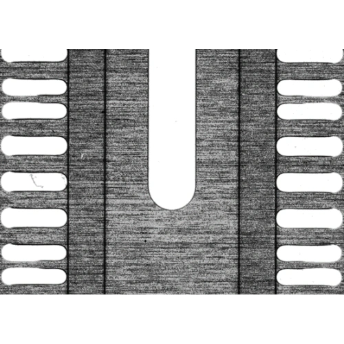 Quadratic Element Measure Picture for Etching Lead Frame