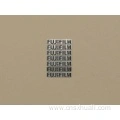 Different Patterns Stainless Materials Logo